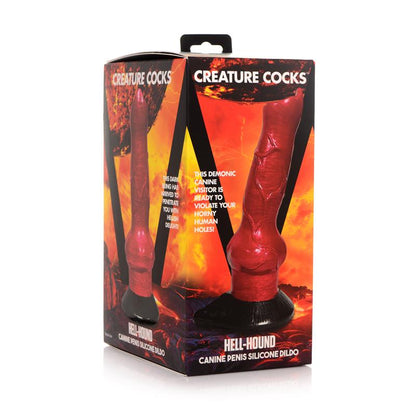 CREATURE COCKS - HELL-HOUND DILDO SILICONA 19 CM - 7.5