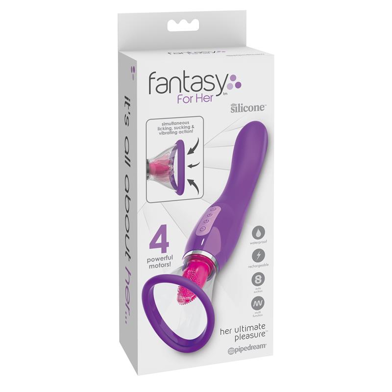 FANTASY FOR HER - HER ULTIMATE PLEASURE ESTIMULADOR DE CLÍTORIS Y VIBRADOR