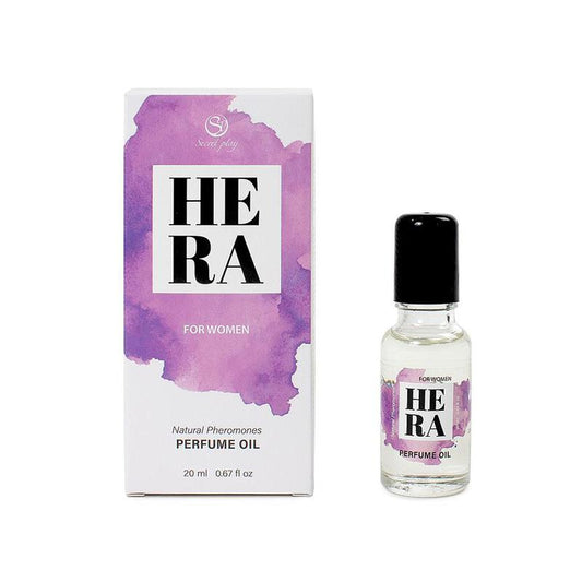SECRET PLAY - HERA PERFUME NATURAL CON FEROMONAS EN ACEITE 20 ML