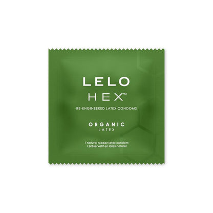 LELO - HEX CONDOMS ORGANIC 12 UNIDADES