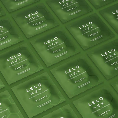 LELO - HEX CONDOMS ORGANIC 36 UNIDADES