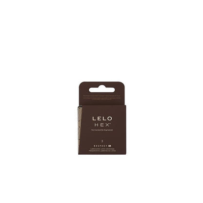 LELO - HEX RESPECT XL PRESERVATIVOS 3 PACK