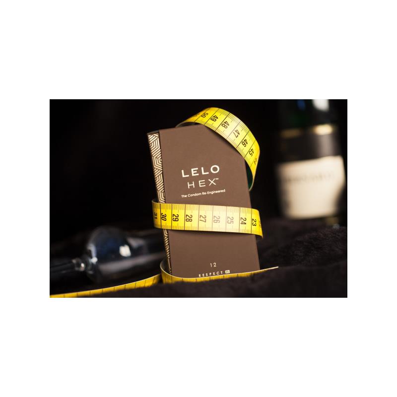 LELO - HEX RESPECT XL PRESERVATIVOS 12 PACK