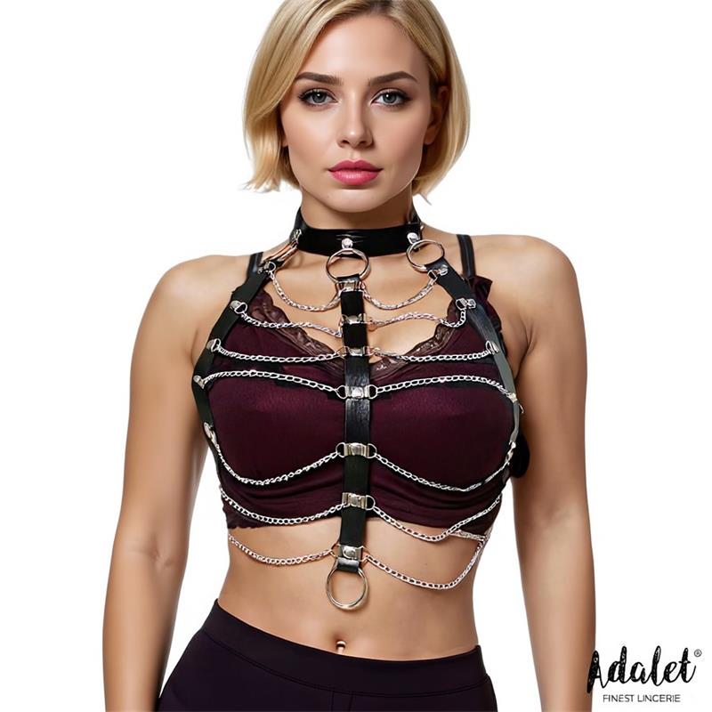 ADALET LINGERIE - HILDA ARNÉS DE PECHO CADENAS TALLA ÚNICA