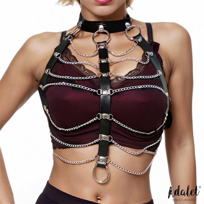 ADALET LINGERIE - HILDA ARNÉS DE PECHO CADENAS TALLA ÚNICA