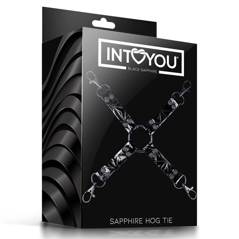 BLACK SAPPHIRE - HOG TIE SAPPHIRE CUERO VEGANO