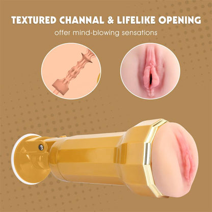 CHISA - HOLLY MASTURBADOR VAGINA REALISTA CON VIBRACION