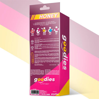 GOODIES - HONEY VIBRADOR PUNTO G SILICONA USB FUCHSIA