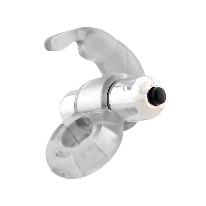 LATETOBED - HORIZON ANILLO VIBRADOR CON CONEJITO TRANSPARENTE