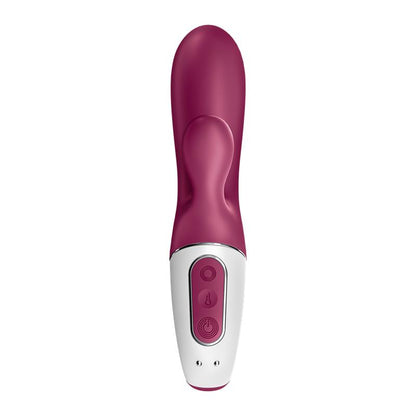 SATISFYER - HOT BUNNY VIBRADOR CON CONEJITO EFECTO CALOR APP SATISFYER CONNECT