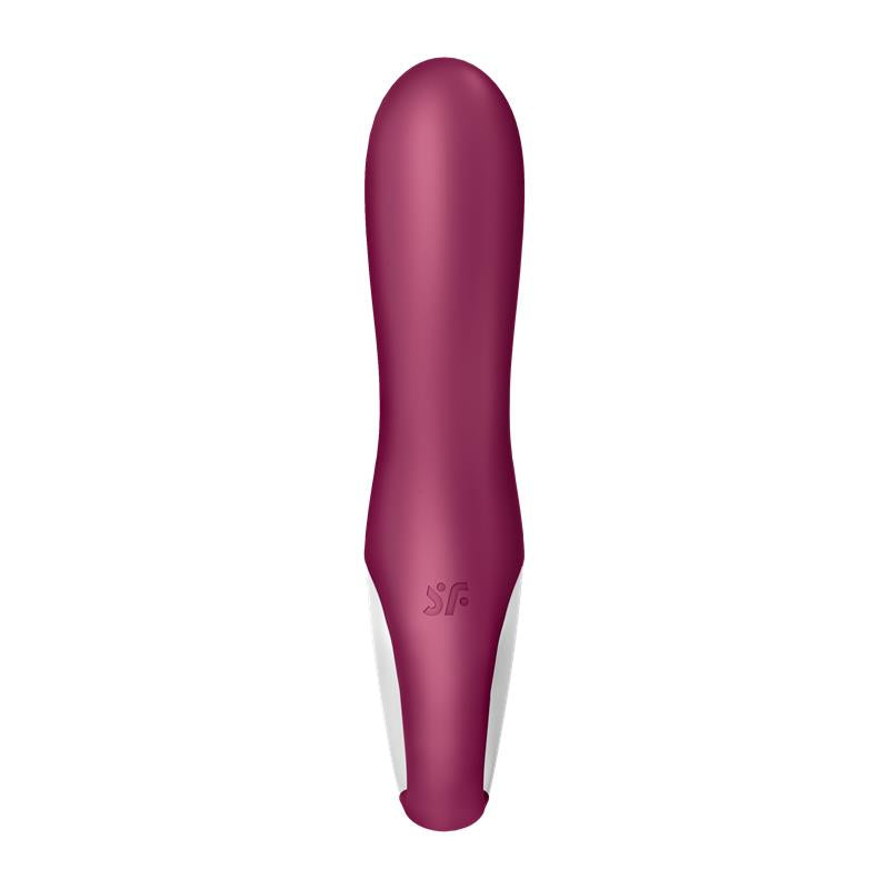 SATISFYER - HOT BUNNY VIBRADOR CON CONEJITO EFECTO CALOR APP SATISFYER CONNECT
