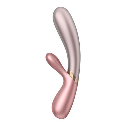 SATISFYER - HOT LOVER VIBRADOR CON EFECTO CALOR CON APP DUO-ROSA