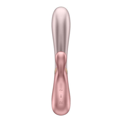SATISFYER - HOT LOVER VIBRADOR CON EFECTO CALOR CON APP DUO-ROSA