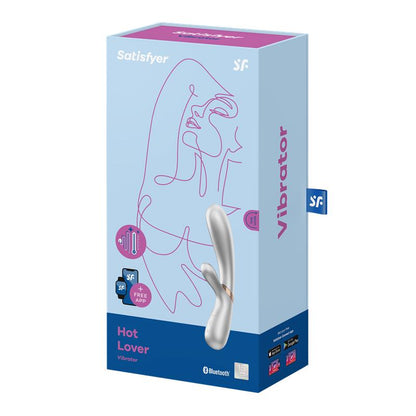SATISFYER - HOT LOVER VIBRADOR EFECTO CALOR CON APP PLATA Y CHAMPAGNE