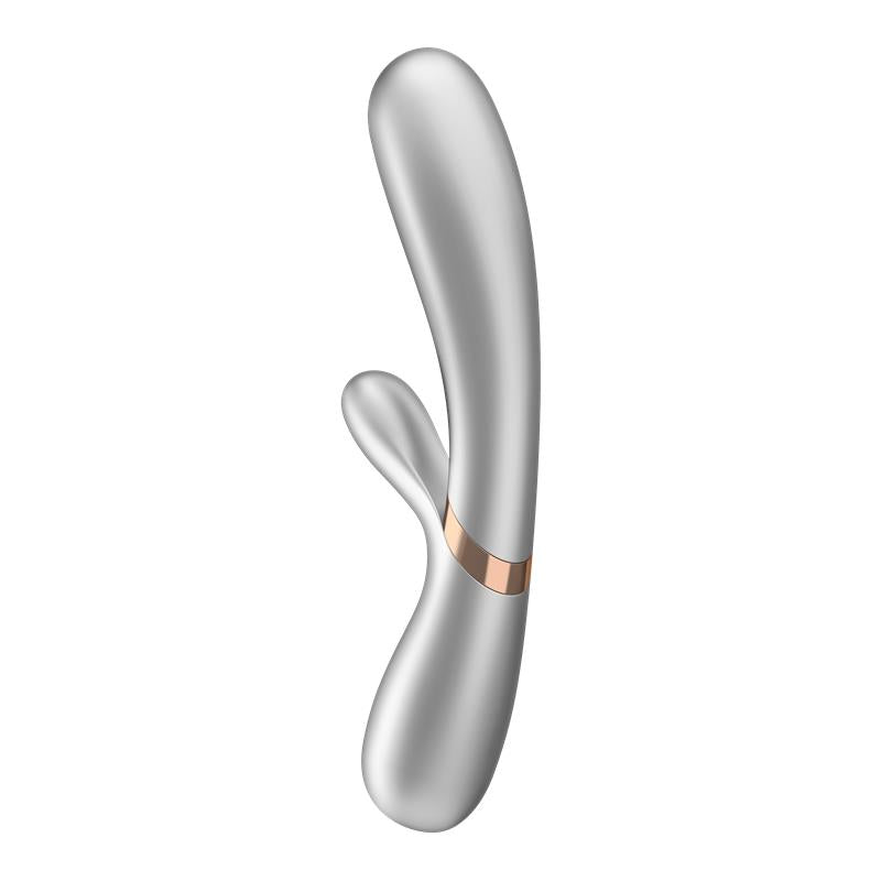 SATISFYER - HOT LOVER VIBRADOR EFECTO CALOR CON APP PLATA Y CHAMPAGNE