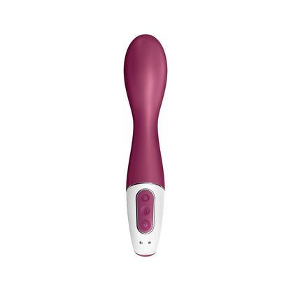 SATISFYER - HOT SPOT VIBRADOR CON FUNCIÓN DE CALOR PUNTO G USB