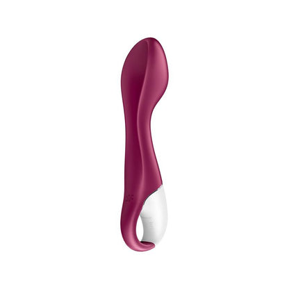 SATISFYER - HOT SPOT VIBRADOR CON FUNCIÓN DE CALOR PUNTO G USB
