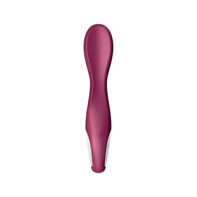 SATISFYER - HOT SPOT VIBRADOR CON FUNCIÓN DE CALOR PUNTO G USB