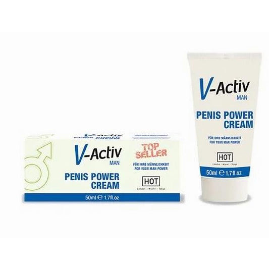 HOT - V-ACTIV PENIS POWER CREMA POTENCIADORA PARA HOMBRE 50 ML
