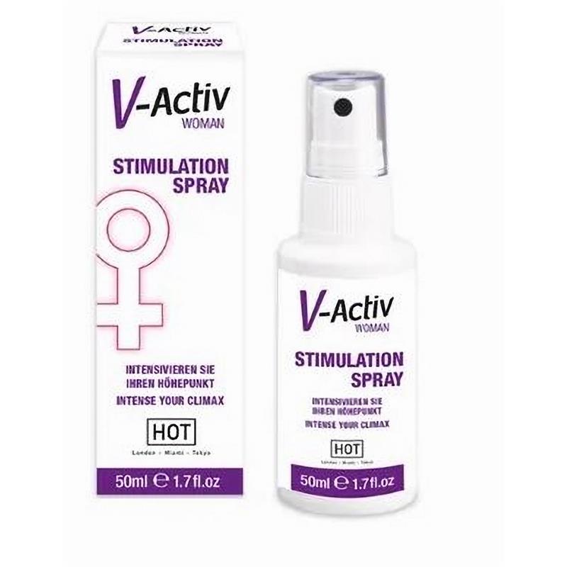 HOT - V-ACTIV STIMULATION SPRAY ESTIMULANTE FEMENINO 50 ML