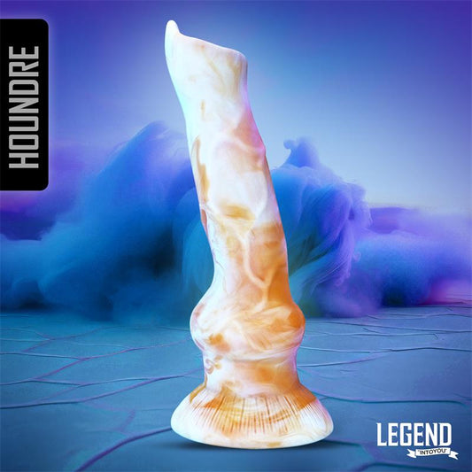 LEGEND - HOUNDRE DILDO SILICONA LÍQUIDA 19,5 CM