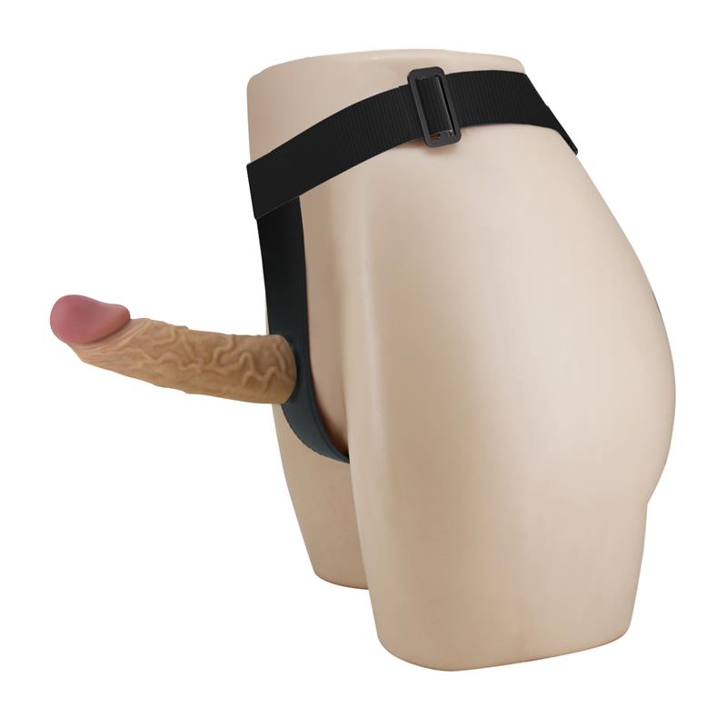 PRETTYLOVE - HOUSTON ARNÉS UNIVERSAL AJUSTABLE CON DILDO HUECO