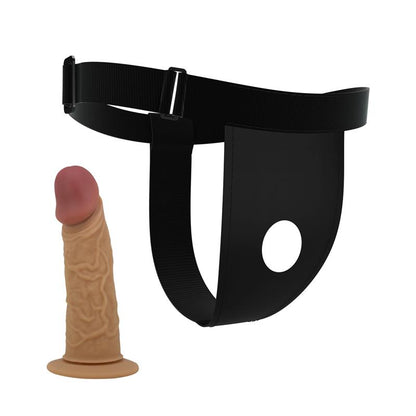 PRETTYLOVE - HOUSTON ARNÉS UNIVERSAL AJUSTABLE CON DILDO HUECO