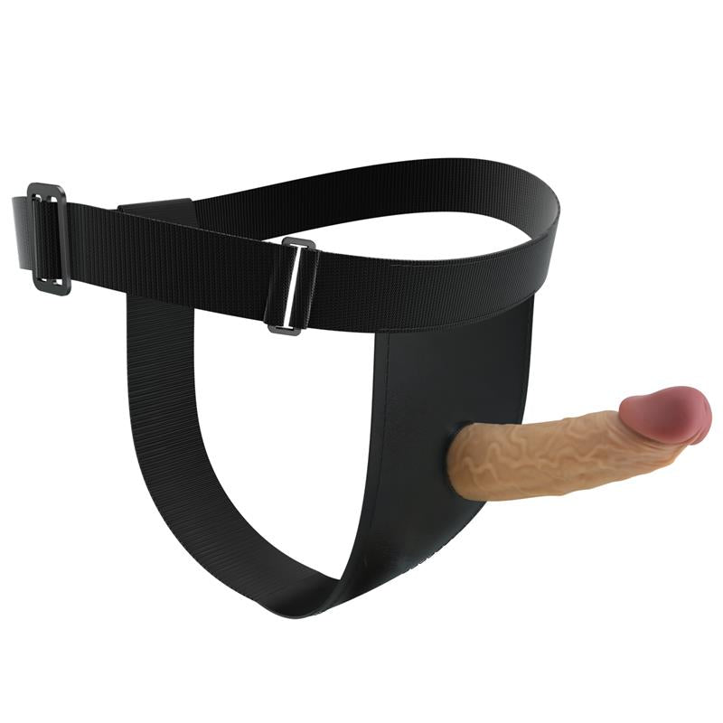 PRETTYLOVE - HOUSTON ARNÉS UNIVERSAL AJUSTABLE CON DILDO HUECO