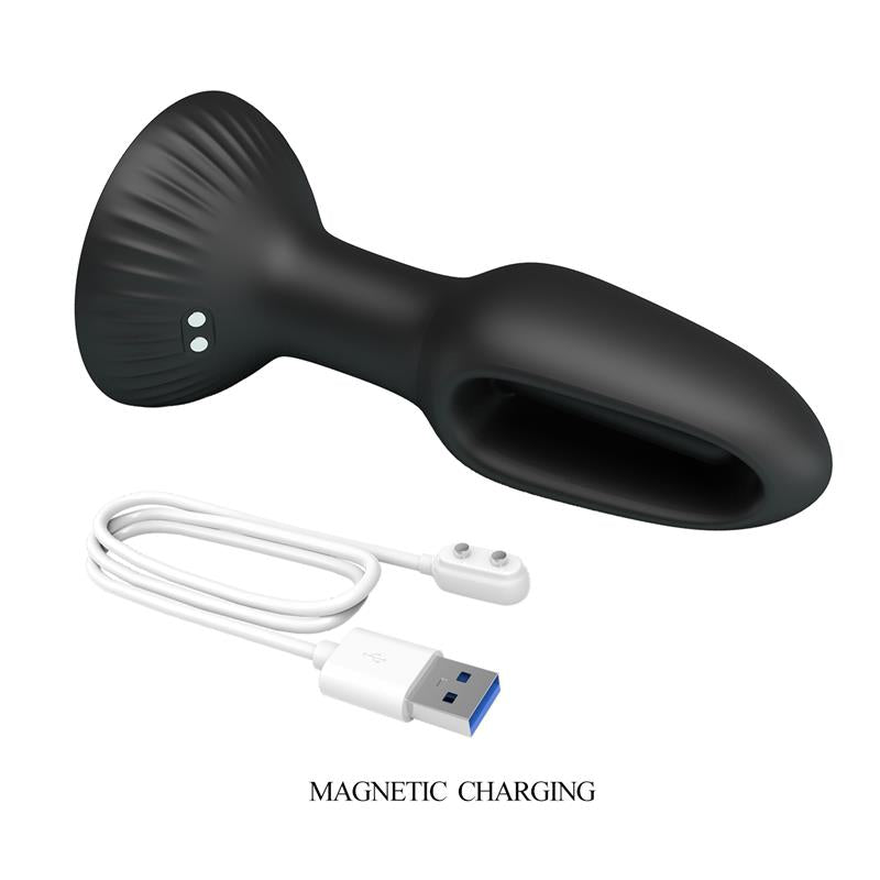PRETTYLOVE - HUBERT PLUG ANAL CON MOVIMIENTO WIGGLING