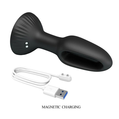 PRETTYLOVE - HUBERT PLUG ANAL CON MOVIMIENTO WIGGLING