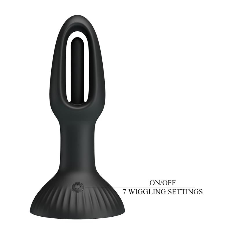 PRETTYLOVE - HUBERT PLUG ANAL CON MOVIMIENTO WIGGLING