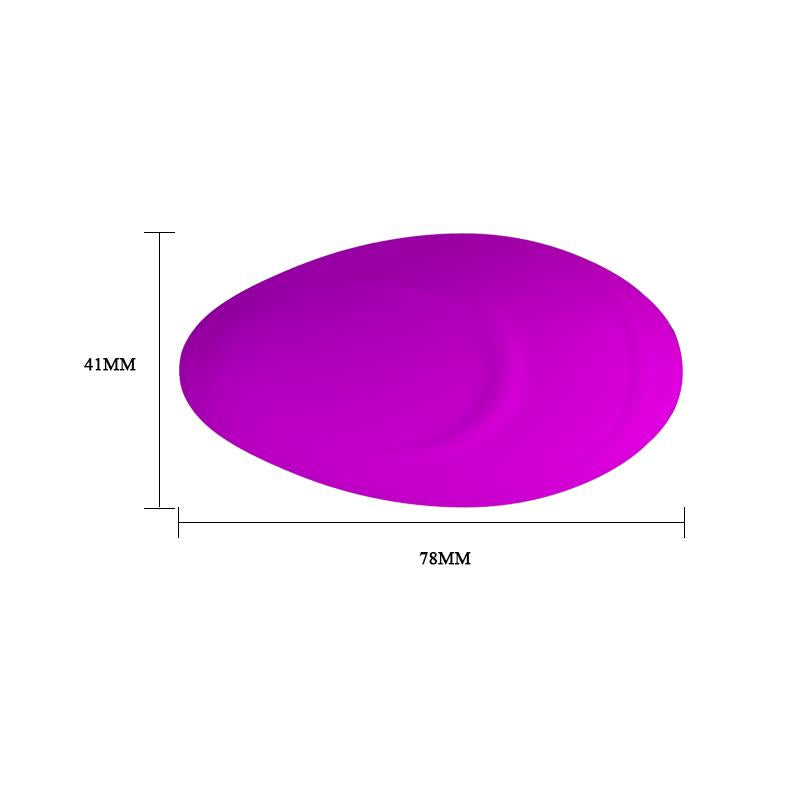 PRETTYLOVE - HUEVO A CONTROL REMOTO SILICONE COVER CLAVE 72