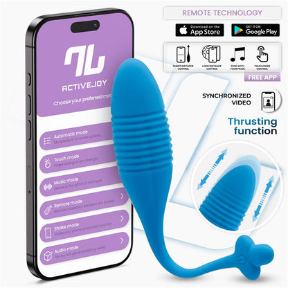 INTOYOU APP SERIES - HUEVO CON UP AND DOWN (THRUSTING) Y APP USB