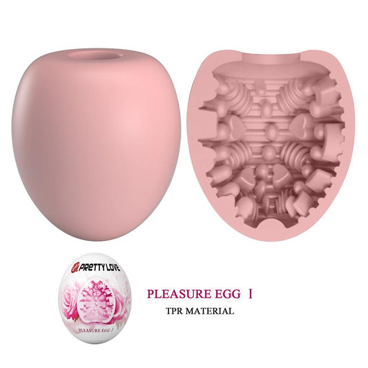 PRETTYLOVE - HUEVO MASTURBADOR PLEASURE EGG I ROSA