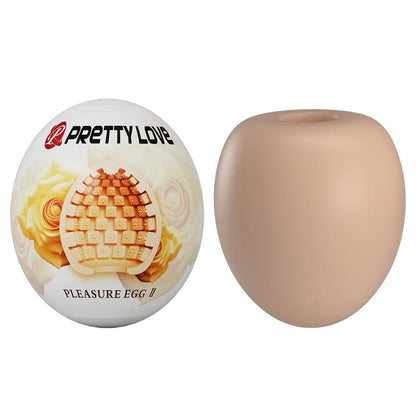 PRETTYLOVE - HUEVO MASTURBADOR PLEASURE EGG II NARANJA