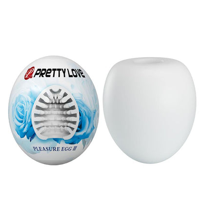 PRETTYLOVE - HUEVO MASTURBADOR PLEASURE EGG III BLANCO