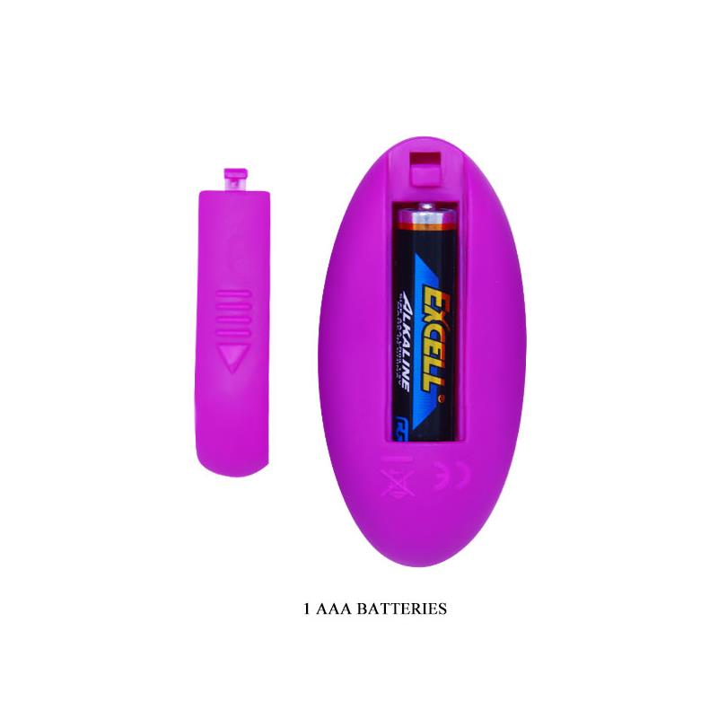 PRETTYLOVE - HUEVO VIBRADOR ARVIN COLOR PÚRPURA