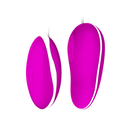 PRETTYLOVE - HUEVO VIBRADOR AVERY COLOR ROSA Y BLANCO