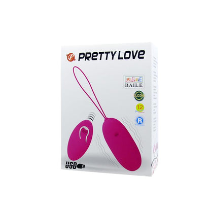 PRETTYLOVE - HUEVO VIBRADOR BERGER ROSA