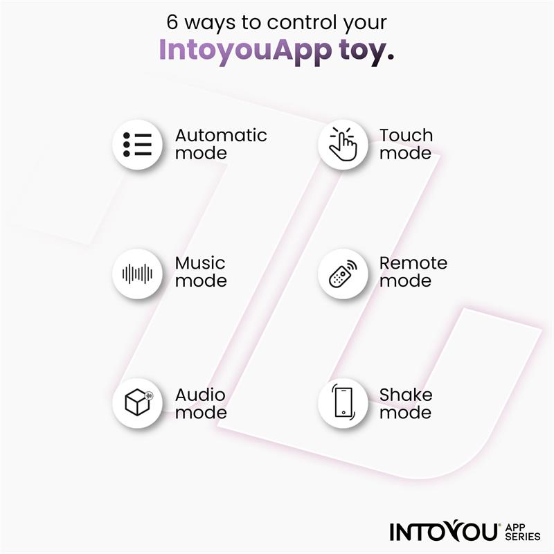 INTOYOU APP SERIES - HUEVO VIBRADOR CON BOLAS INTERNAS CON ROTACIÓN Y APP USB