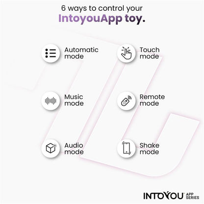 INTOYOU APP SERIES - HUEVO VIBRADOR CON BOLAS INTERNAS CON ROTACIÓN Y APP USB