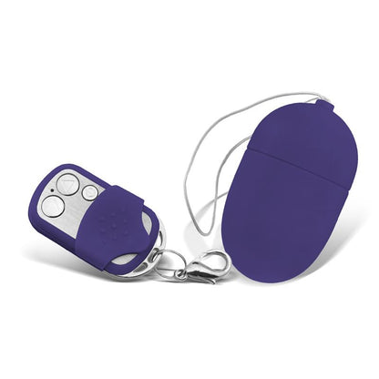 MOOVE - HUEVO VIBRADOR CON CONTOL REMOTO TAMAÑO MEDIANO PÚRPURA