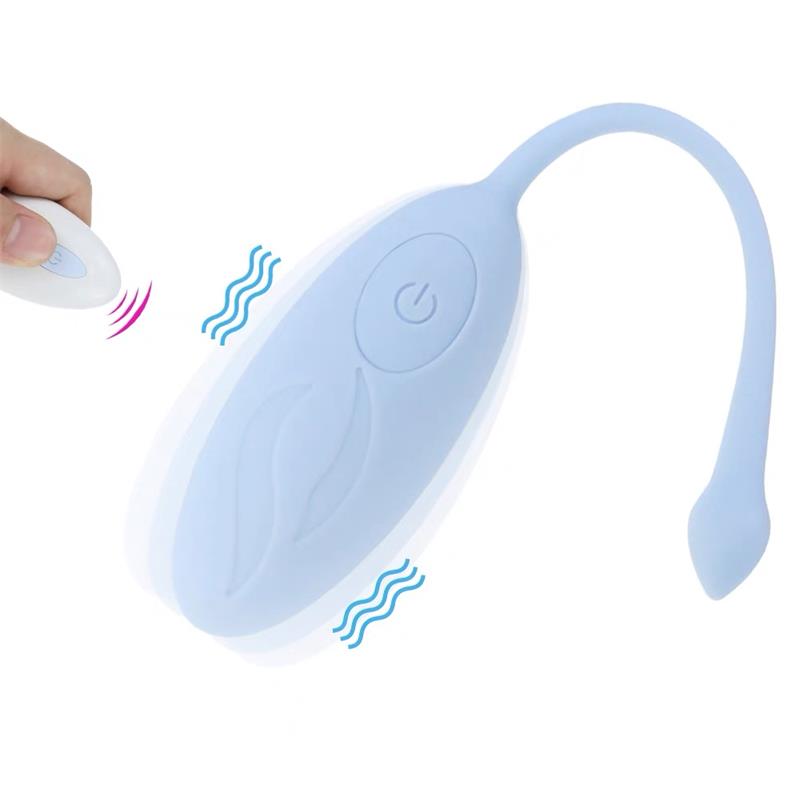 A-GUSTO - HUEVO VIBRADOR CON CONTROL REMOTO AZUL