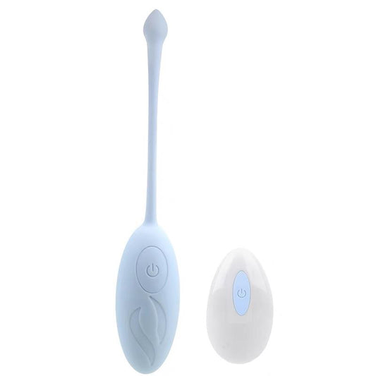 A-GUSTO - HUEVO VIBRADOR CON CONTROL REMOTO AZUL
