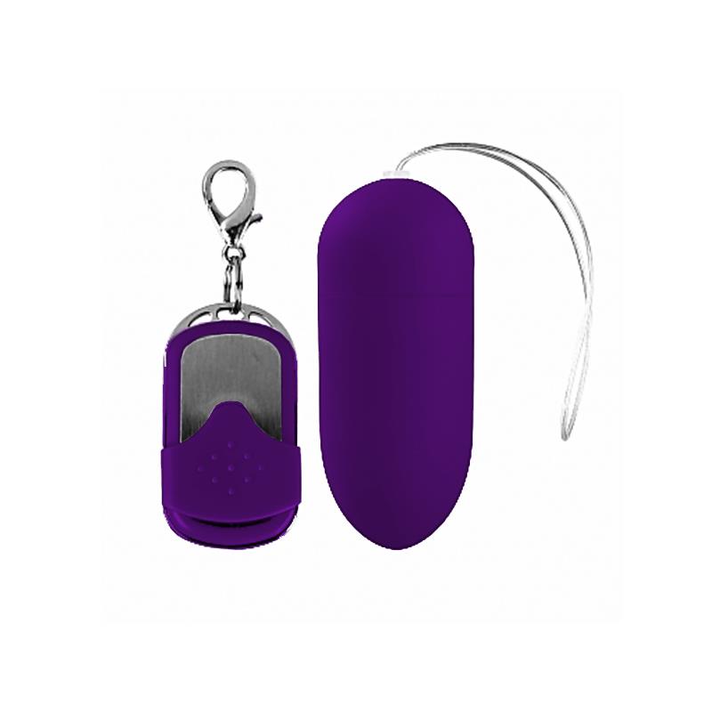 MOOVE - HUEVO VIBRADOR CON CONTROL REMOTO DARK PURPLE