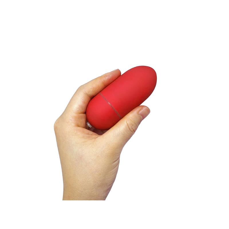 MOOVE - HUEVO VIBRADOR CON CONTROL REMOTO ROJO