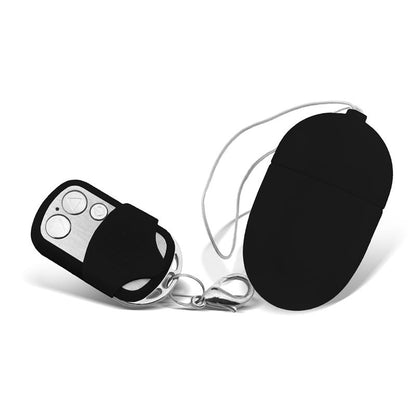 MOOVE - HUEVO VIBRADOR CON CONTROL REMOTO TAMAÑO MEDIANO NEGRO