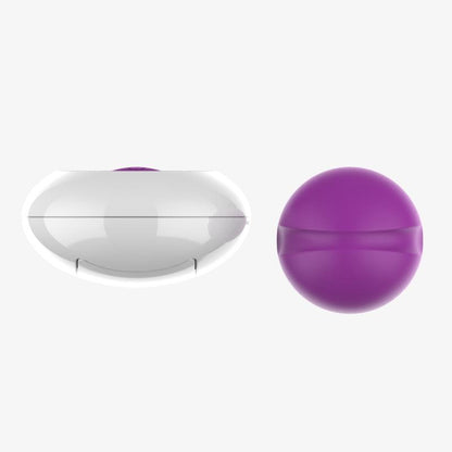 A-GUSTO - HUEVO VIBRADOR CON CONTROL REMOTO USB PÚRPURA