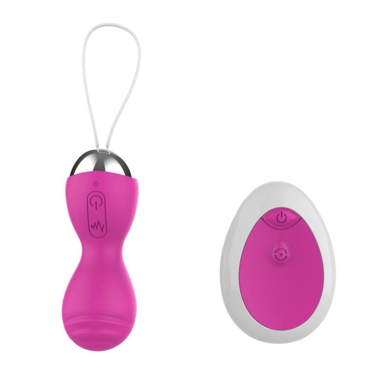 A-GUSTO - HUEVO VIBRADOR CON CONTROL REMOTO USB ROSA