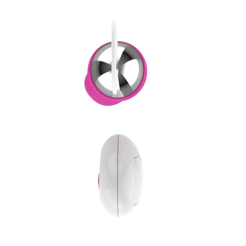 A-GUSTO - HUEVO VIBRADOR CON CONTROL REMOTO USB ROSA